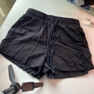 Black shorts